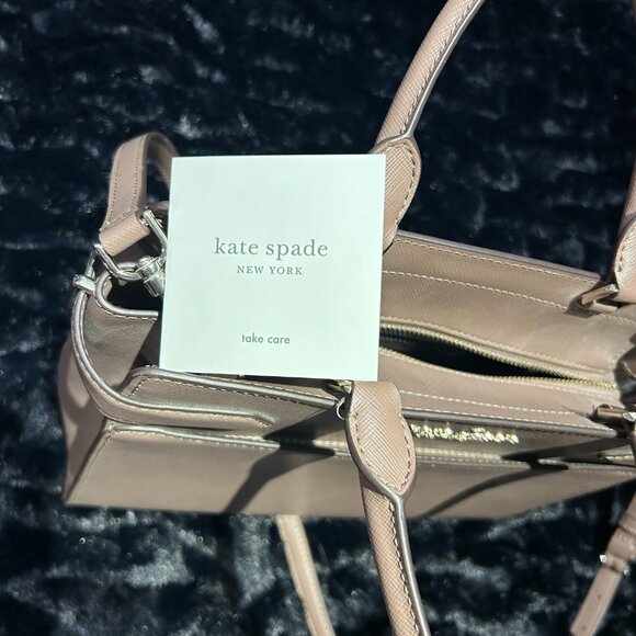 Staci Medium Satchel in Timeless Taupe - Picture 8 of 13